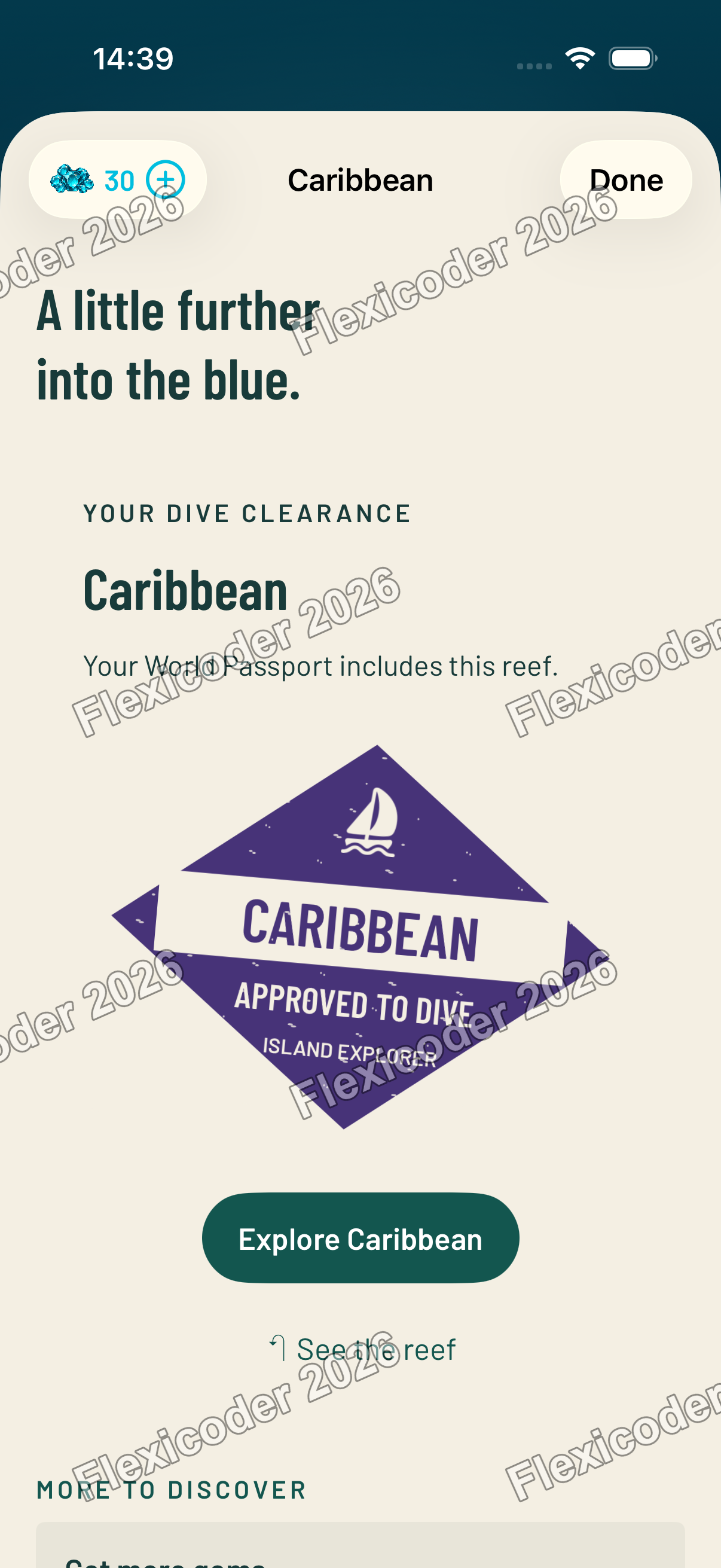 Caribbean approval stamp